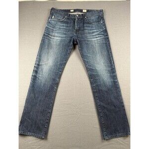 AG Adriano Goldschmied Mens Matchbox Slim Straight Size 36 Jeans
